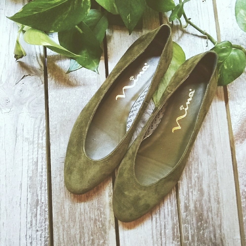 Suede Nina Flats